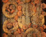 Foto del paso 3 de la receta: Galette de Verduras Asadas en Masa de Harina Integral