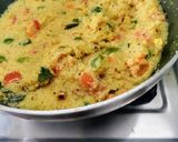 A picture of step 5 of Rava /Sooji, Veggies Upma.