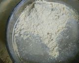A picture of step 1 of Besan sev (Gram flour sev).
