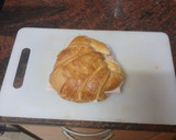 Foto del paso 3 de la receta: Croissant vegetal con jamón cocido y alioli