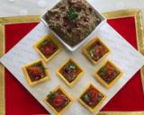 Guacamole bites dussehra recipe step 2 photo