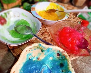 Es cendol Dawet warna warni - Step 3