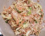 Hình bước làm 3 của món Chả thịt rau củ Eat clean