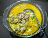 Foto langkah ke 5 dari resep Gulai Tetelan Sayur Nangka Muda.