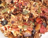Foto del paso 4 de la receta Arroz Integral al Wok con Salsa de Soja, Bacon y Verduritas a la Mantequilla