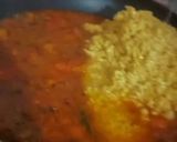 A picture of step 4 of Moong daal and turai.
