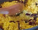 A picture of step 5 of Nigerian Breakfast Scrambled Wara (tofu) in Obe-Ata w/ Plantain.