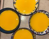 A picture of step 6 of Mango and Lime Panna Cotta 🥭 🍋‍🟩.