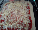 Foto del paso 4 de la receta: Pizza de bacalao y chorizo