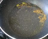 A picture of step 4 of Mushroom do pyaza.