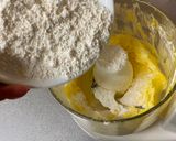 A picture of step 2 of White Chocolate Cookies.