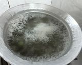 A picture of step 2 of Hara Chana Kebab.