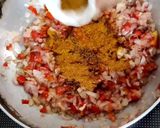 A picture of step 3 of Egg Biryani.