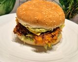 Une image de l'étape 6 de Burger tender's au poulet sauce avocado 🥑.