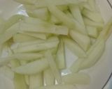 A picture of step 1 of Apple Salad.