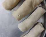 A picture of step 5 of Veg aata patties rolls.