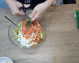 Foto del paso 2 de la receta Lasaña fría de aguacate y salmón