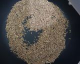 A picture of step 1 of Bhuna kutta Zeera seeds.