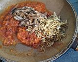 Foto langkah ke 3 dari resep Sego Kucing Sambal Teri.