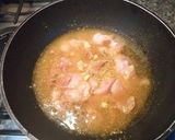 A picture of step 4 of Chicken veg manchurian with rice.
