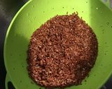 Une image de l'étape 3 de Dôme de riz rouge aux baies, raisins et jus de prunes.