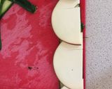 A picture of step 3 of Courgette and Smokey Cheese Roses.
