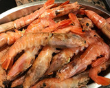 Foto del paso 1 de la receta: Gamba 🍤 a la naranja 🍊 y cava 🍾