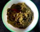 A picture of step 4 of Mashed Flat Beans (Sheem Bharta).