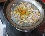 A picture of step 2 of Andey ka salan.