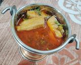 A picture of step 8 of Sindhi suran (Elephant Yam).