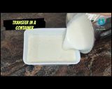 A picture of step 7 of Eggless Vanila Ice Cream Recipe Without ice cream maker.