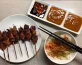 Foto langkah ke 5 dari resep Sate Ayam Teflon Simple.