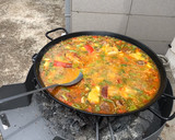 Foto del paso 14 de la receta: Paella de La Safor, (con albóndigas) hecha con leña...🔥