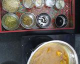 A picture of step 2 of Jaggery bites.