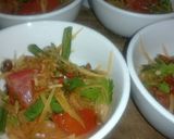 Foto langkah ke 5 dari resep Salad Pepaya Hijau Ala Thailand.