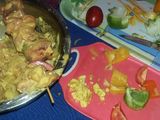 جوجه کباب در فر