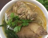 Hình bước làm 1 của món Bún giò heo