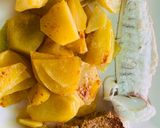 Foto del paso 5 de la receta: Lubina al horno con patatas al pimentón 🥔🥔🐟