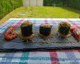 Foto del paso 14 de la receta: Calabacín relleno de gambitas rojas