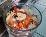 Foto langkah ke 4 dari resep Pepes Tahu Teri Telur Asin.