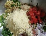 A picture of step 1 of Palak ke Chatpte pakode.