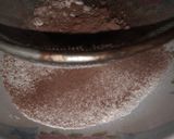Foto langkah ke 3 dari resep Brownis coklat kukus.