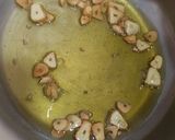 A picture of step 1 of Aloo methi.