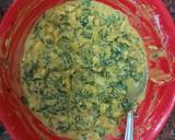 Spenich onion potato pakory recipe step 1 photo