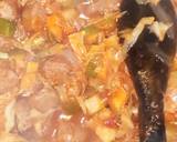 Spaghetti with soya vege stew recipe step 8 photo