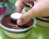 Foto langkah ke 6 dari resep Dessert Cup Puding Oreo.