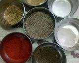 A picture of step 1 of Dahi Bhalla.