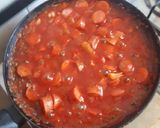 Foto del paso 1 de la receta: Fideos con salsa salchichera