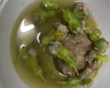 รูปขั้นตอนการทำที่ 4 ของ ต้มจืดหมูดอกไม้ (อาหารเด็ก)