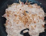Foto del passaggio 5 della ricetta Spaghetti alla spirulina con crema di formaggio spalmabile
